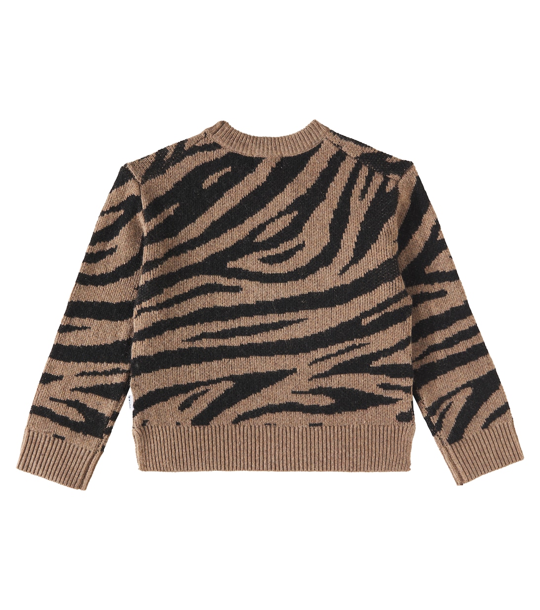 Gerda zebra-print wool-blend sweater | Molo
