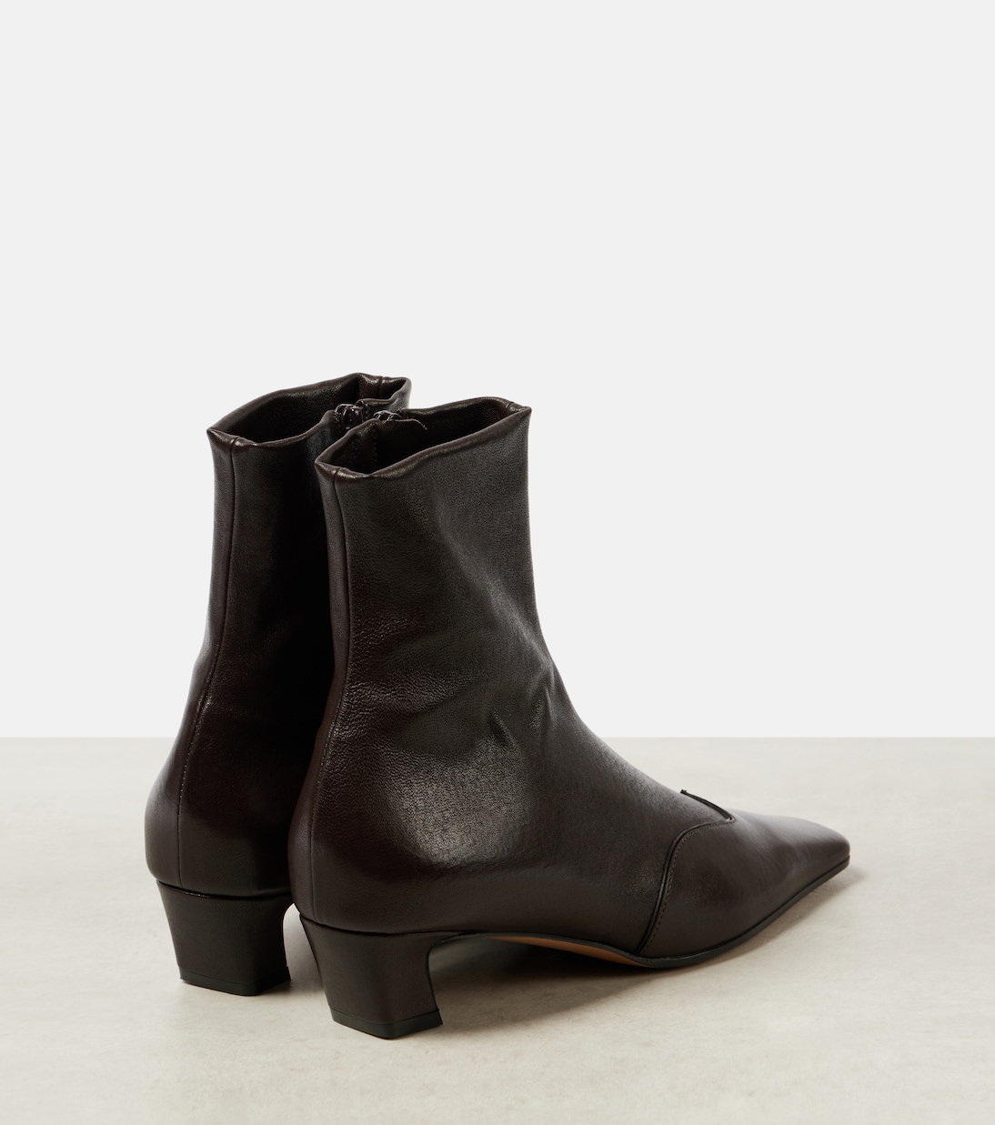 Nevada leather ankle boots | Khaite