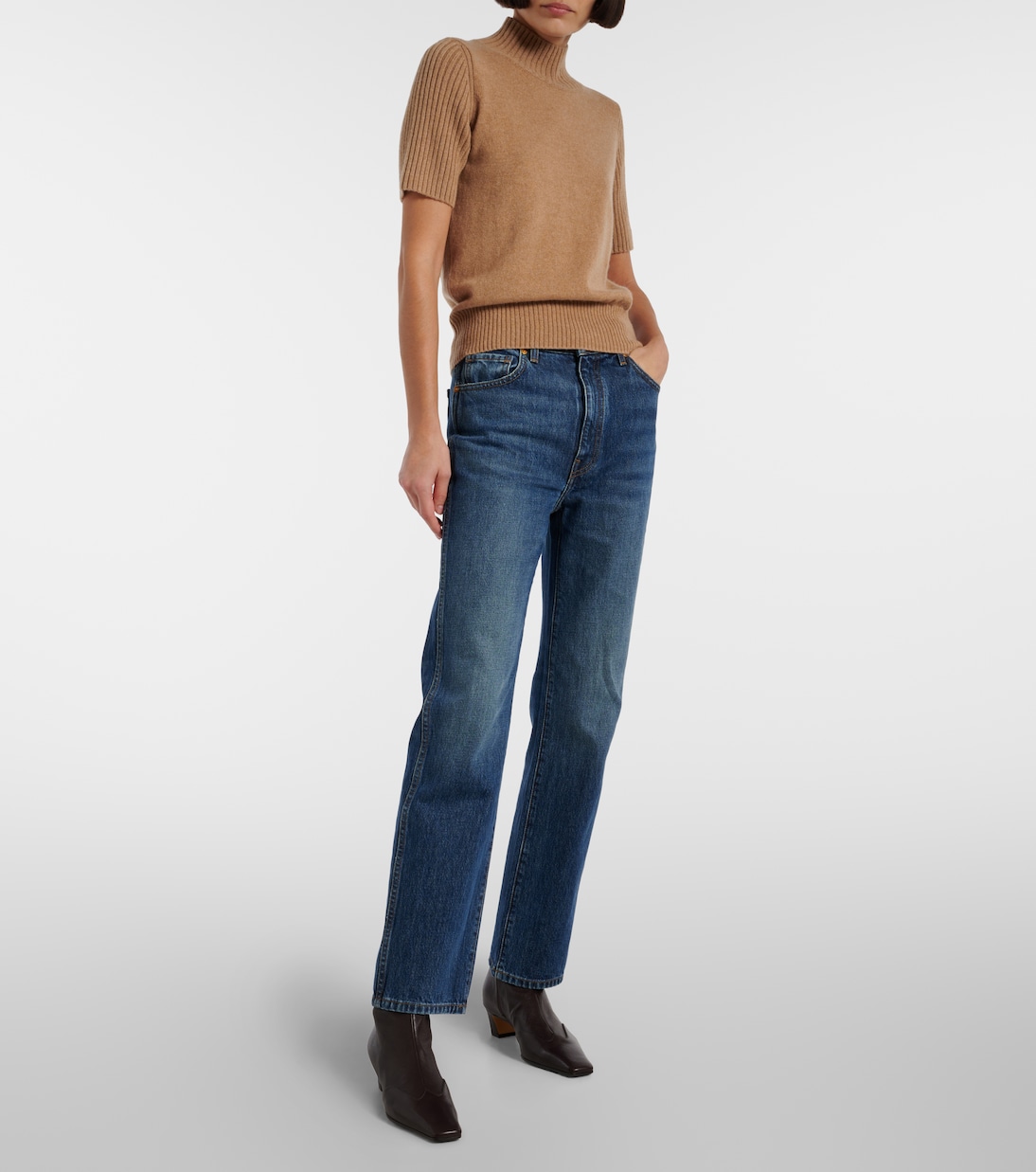 Nevada leather ankle boots | Khaite