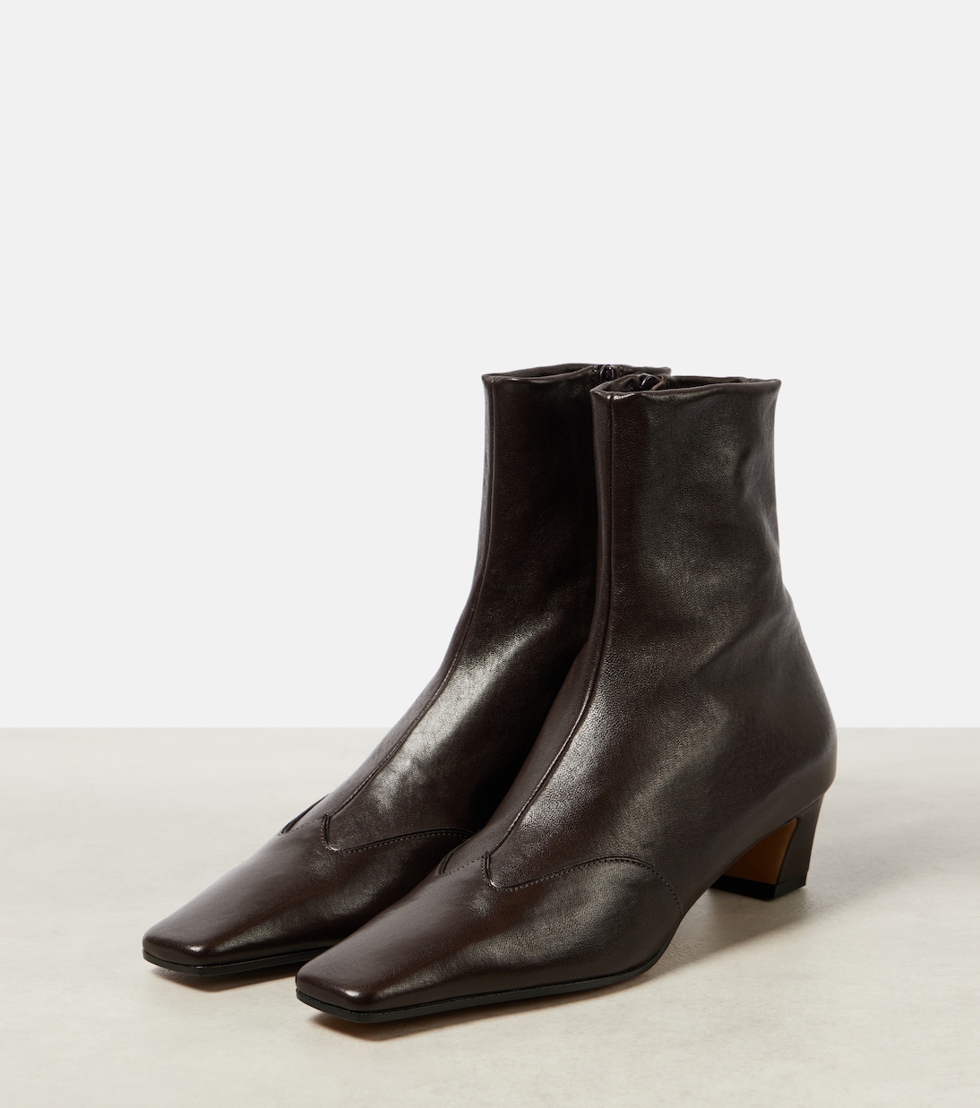 Nevada leather ankle boots | Khaite