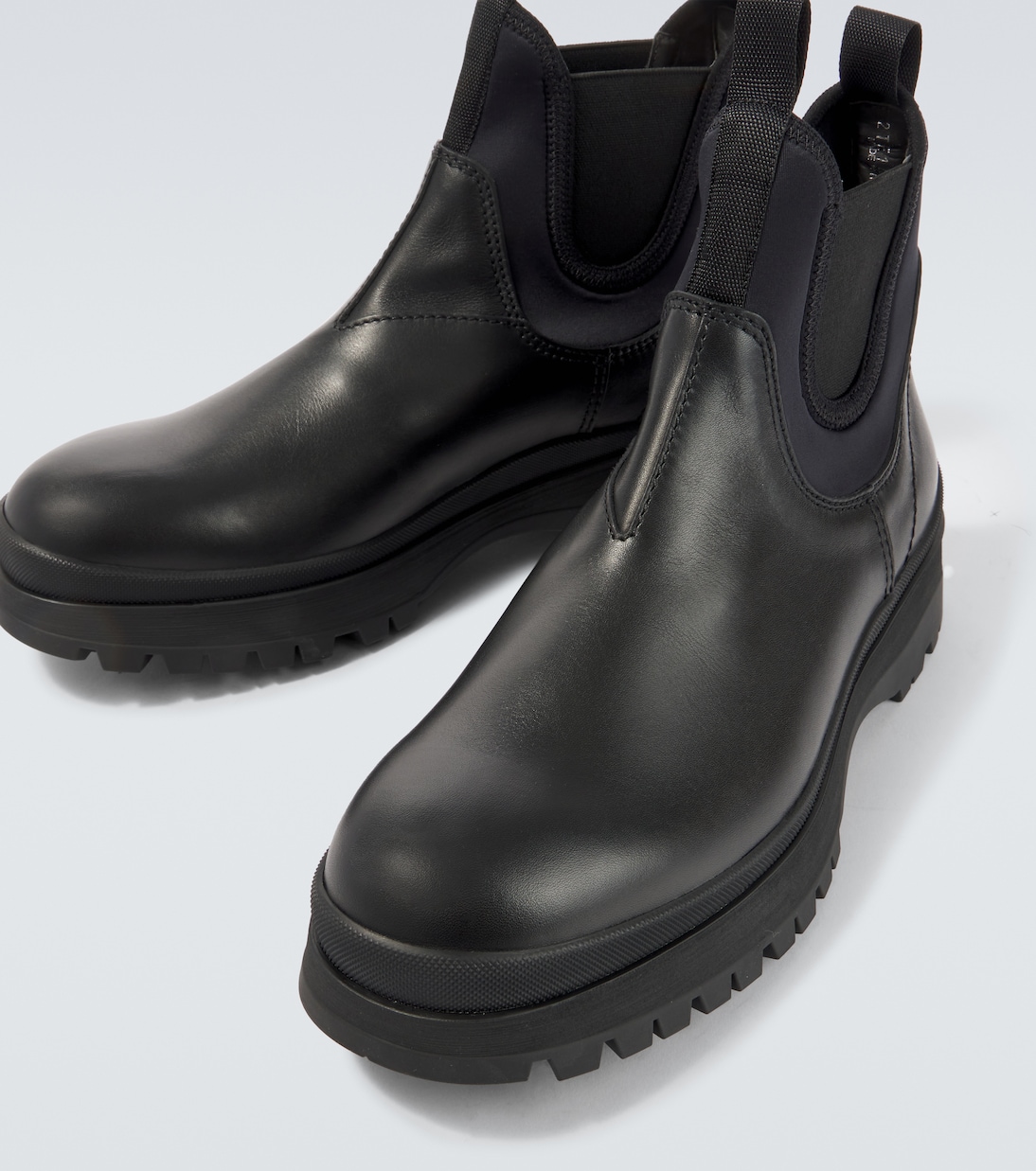 Chelsea Boots aus Leder | Prada