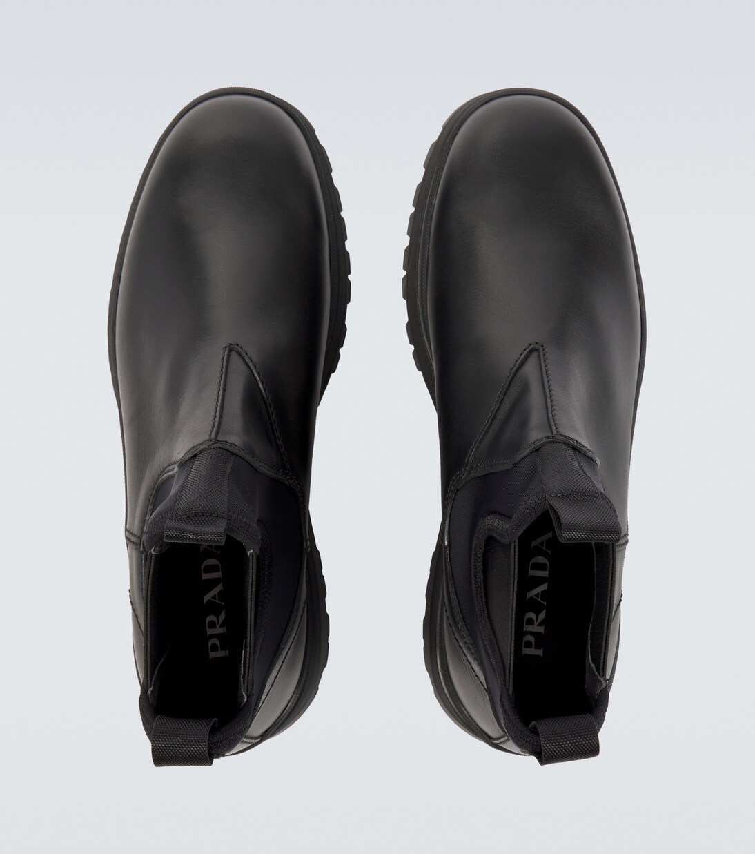 Chelsea Boots aus Leder | Prada