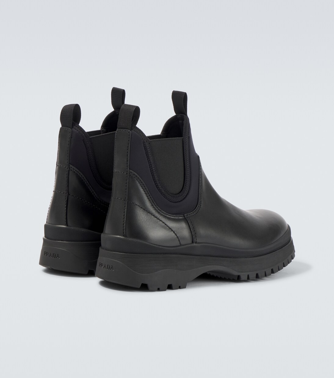 Chelsea Boots aus Leder | Prada