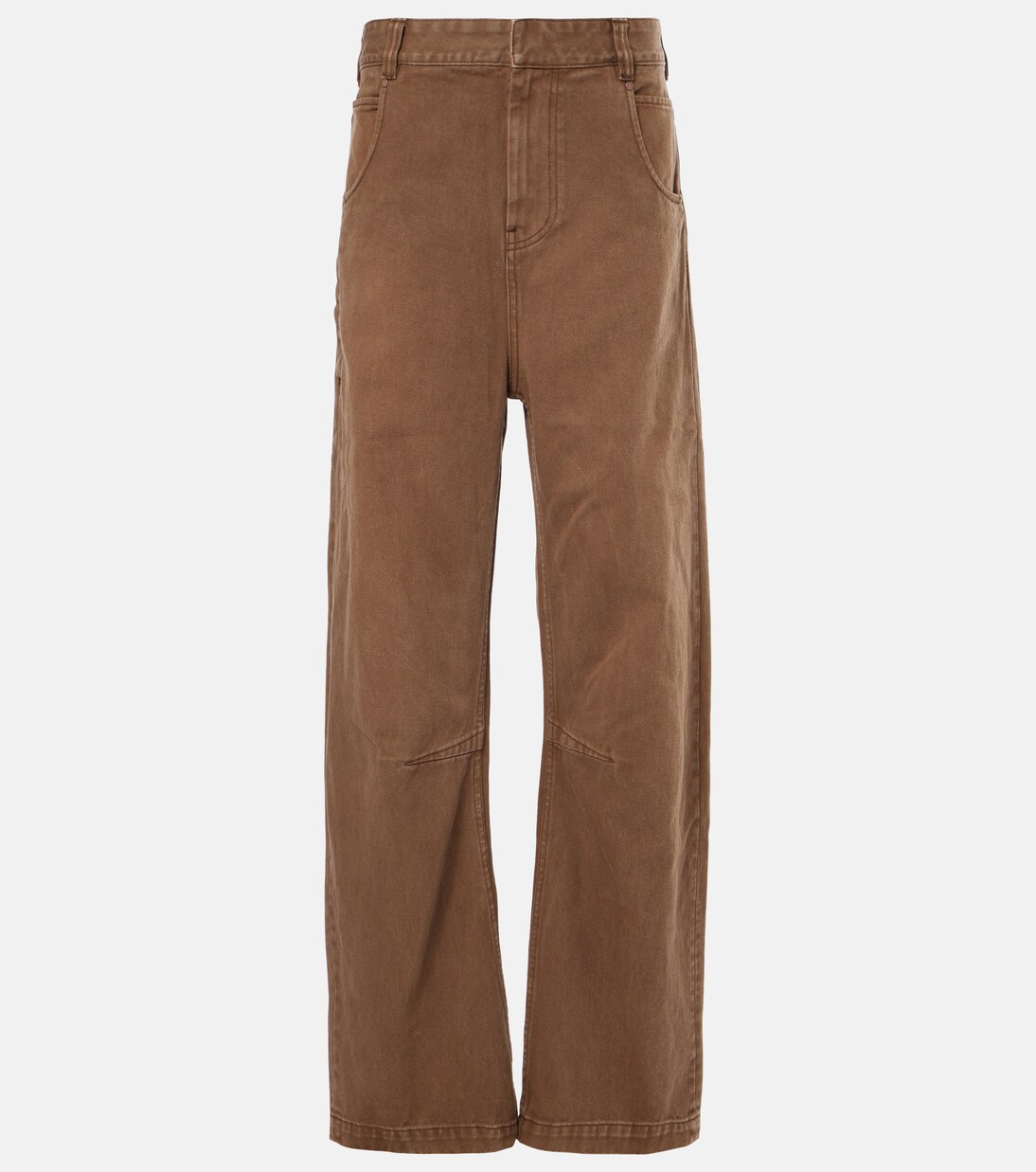 Gem mid-rise wide-leg jeans | Entire Studios