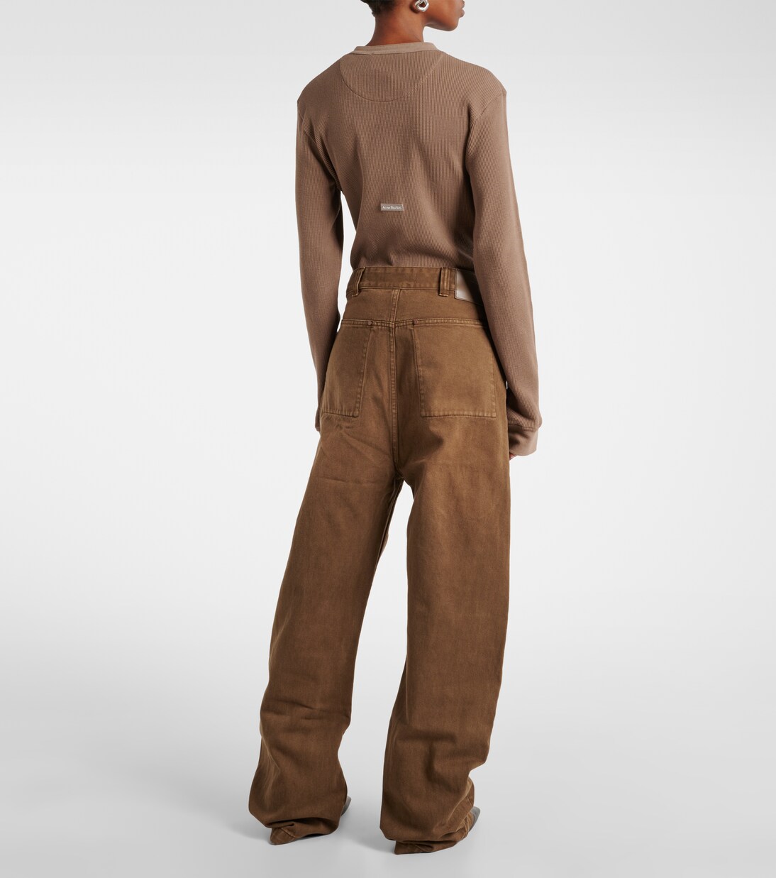 Gem mid-rise wide-leg jeans | Entire Studios