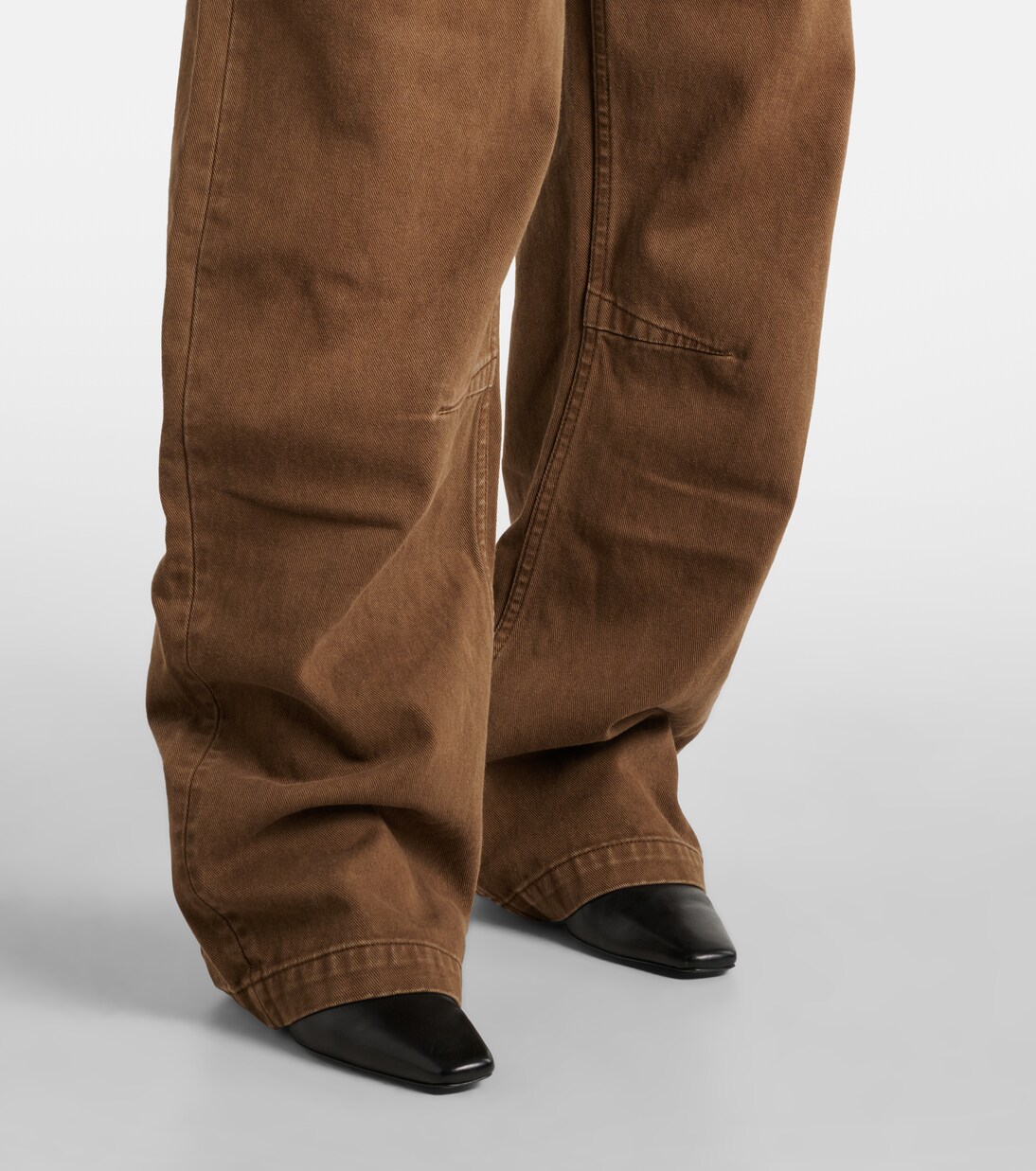 Gem mid-rise wide-leg jeans | Entire Studios