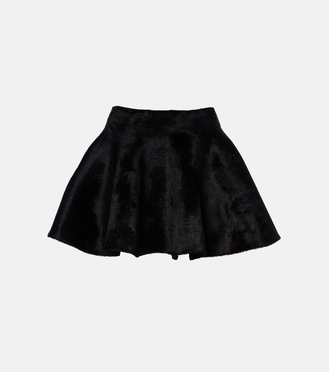 Flared wool-blend miniskirt | Alaïa