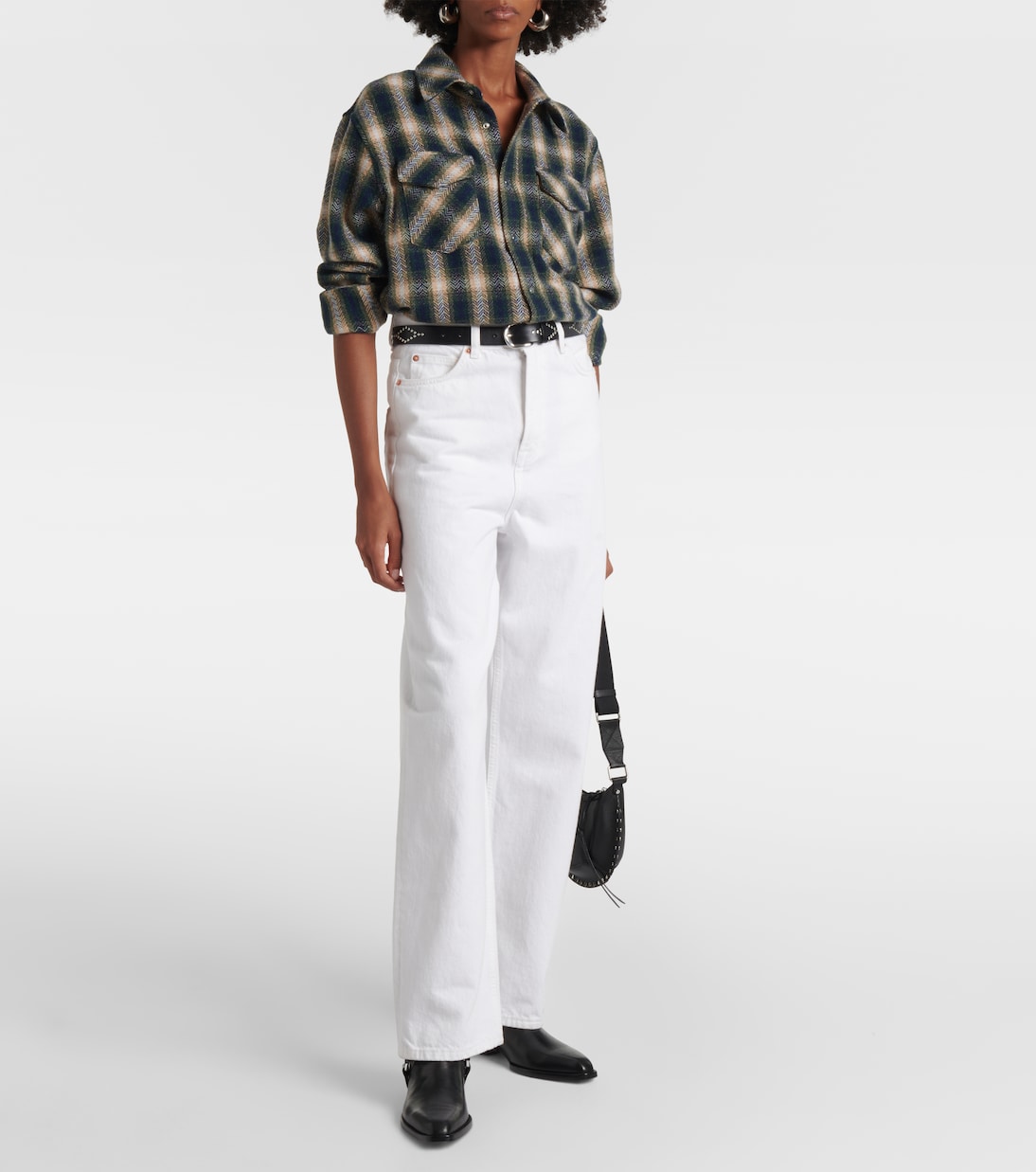 Tartan cashmere shirt | God's True Cashmere