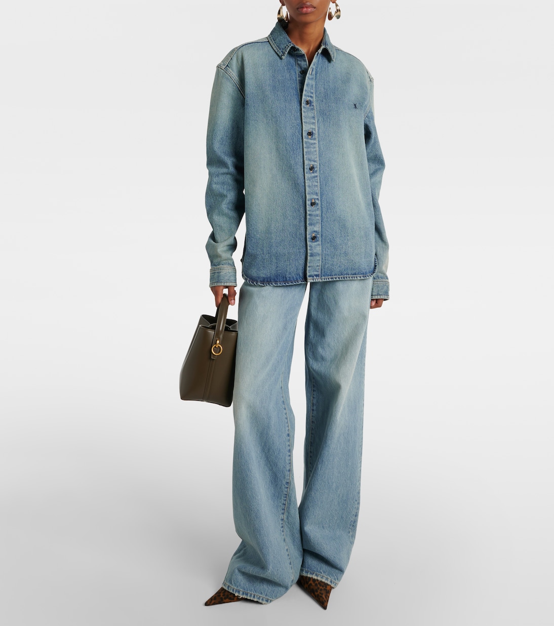 Cassandre denim shirt | Saint Laurent