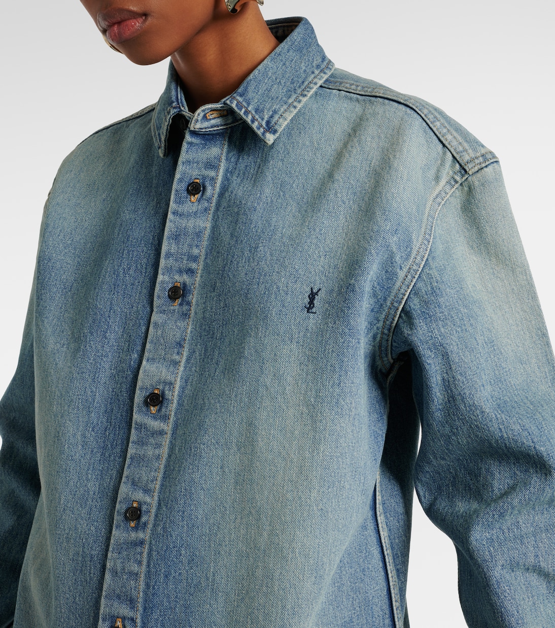 Cassandre denim shirt | Saint Laurent