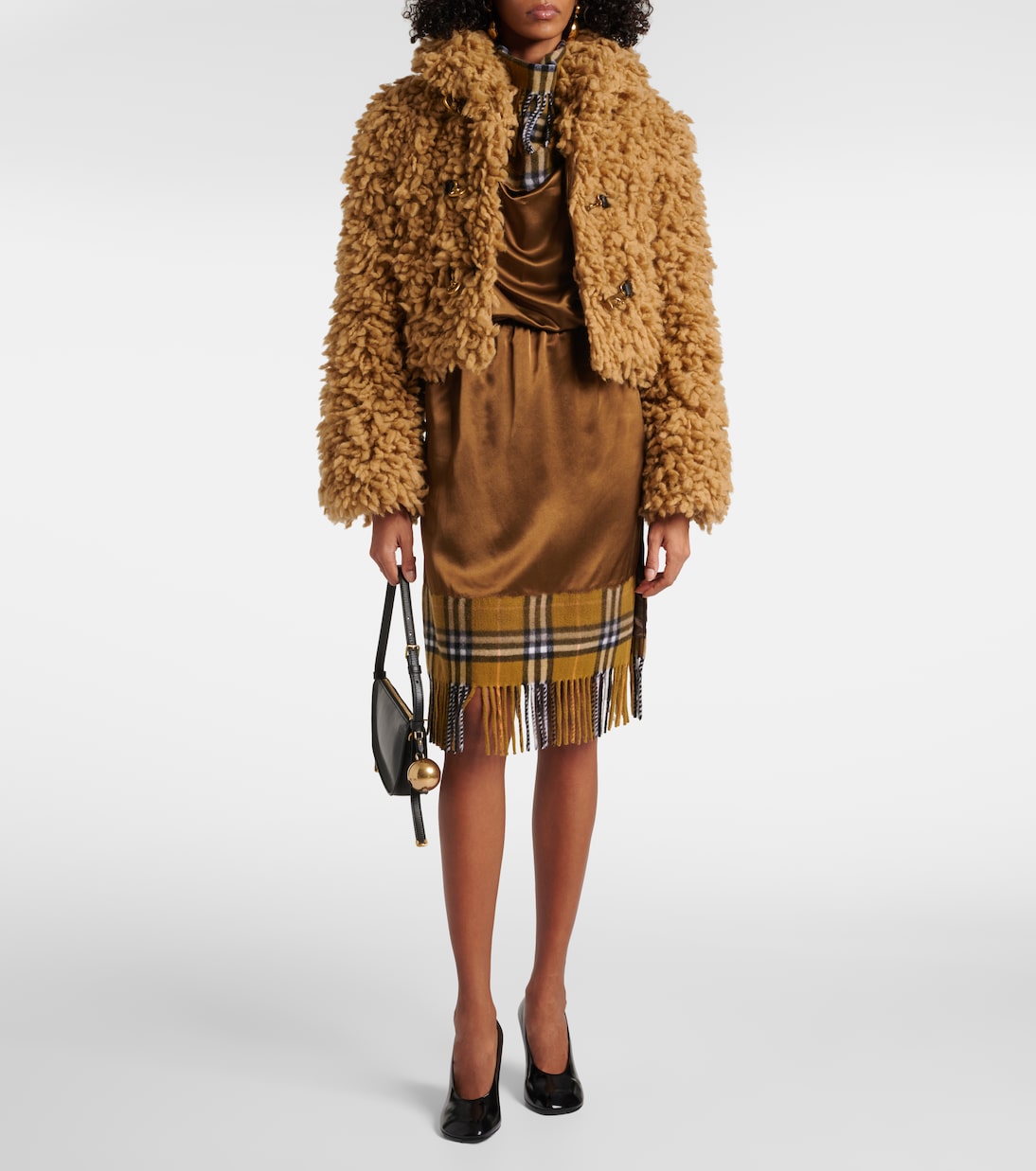 Jacke aus Faux Shearling | Burberry