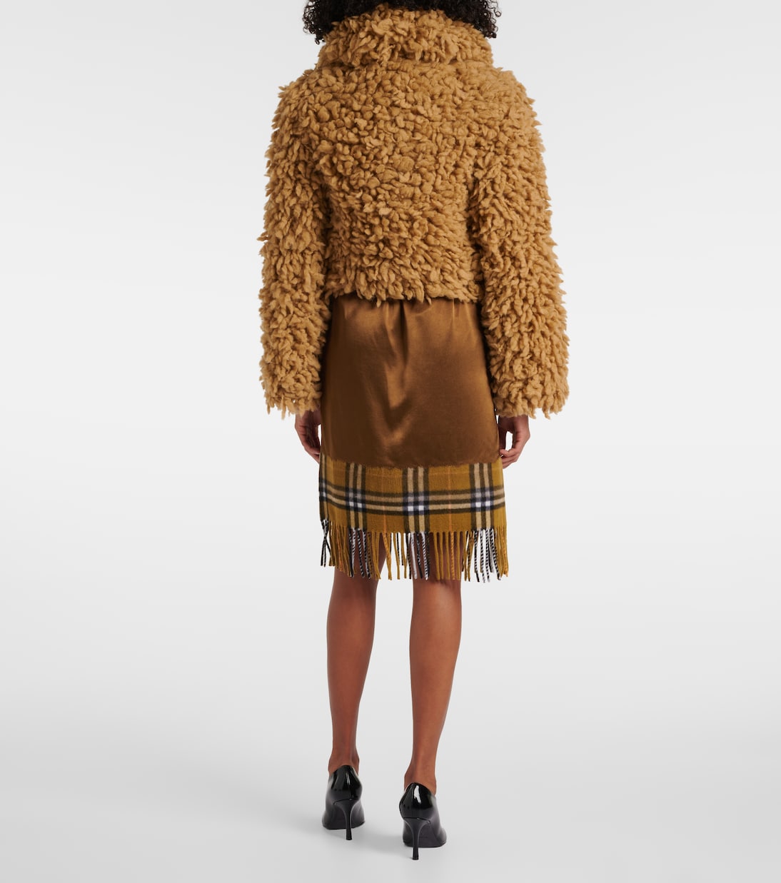 Jacke aus Faux Shearling | Burberry