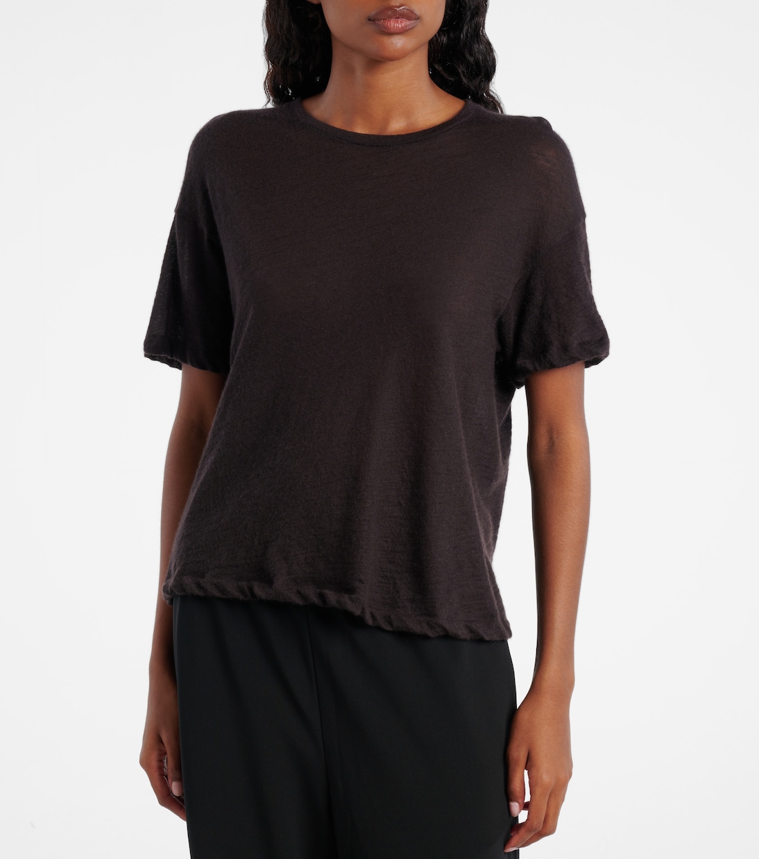 Top Lila aus Kaschmir-Jersey | The Row