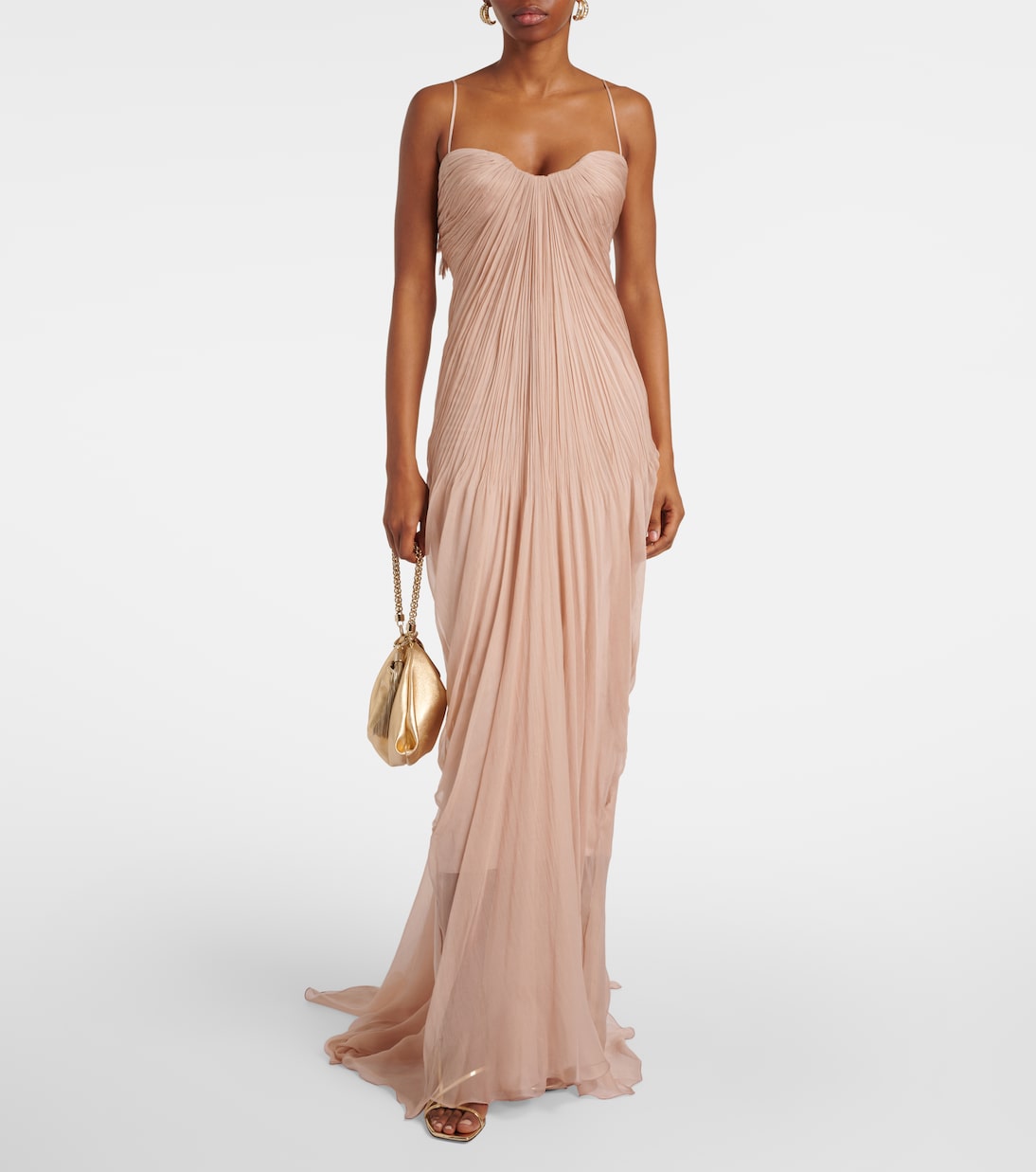 Robe Victoria aus Seide | Maria Lucia Hohan