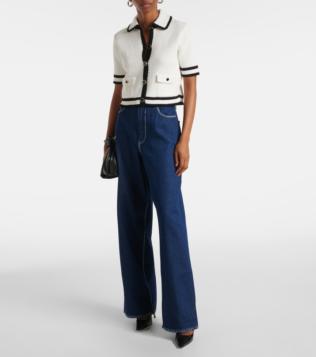 High-Rise Wide-Leg Jeans | Nina Ricci