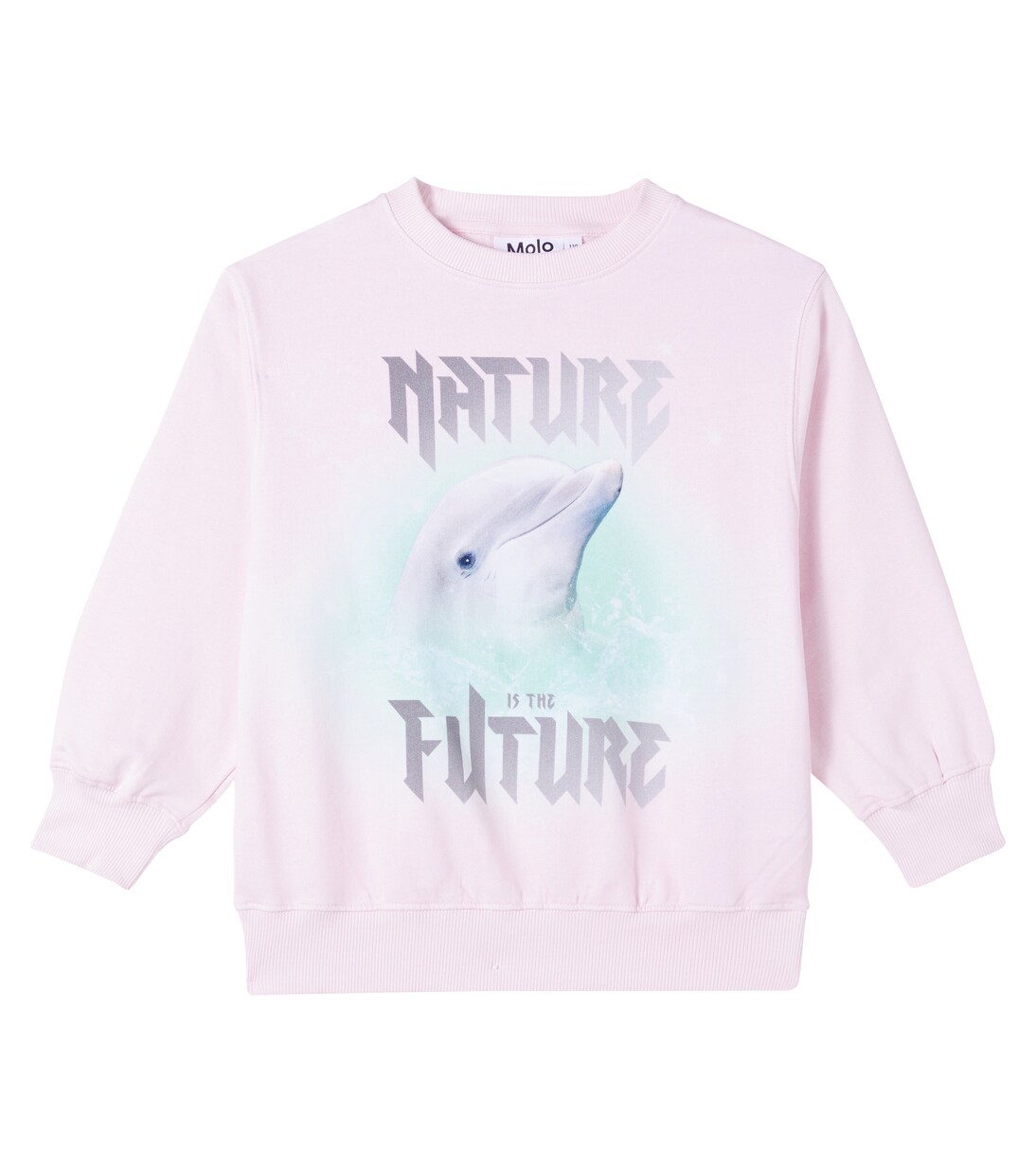 Monti printed cotton sweatshirt | Molo