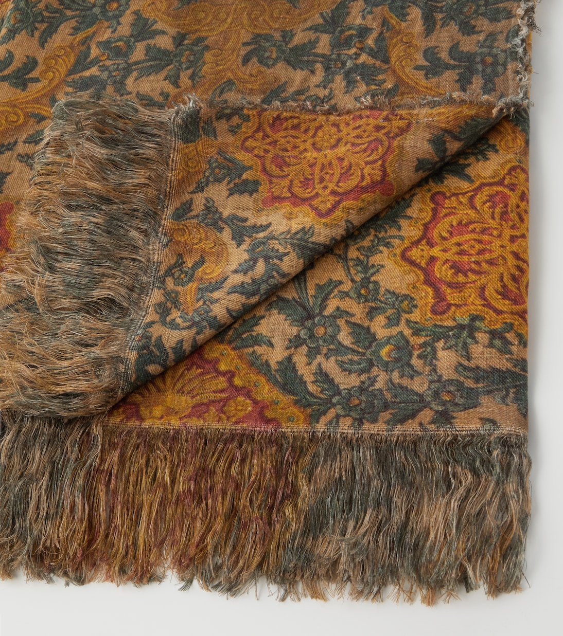 Apoteosi fringed linen jacquard tablecloth | The House of Lyria