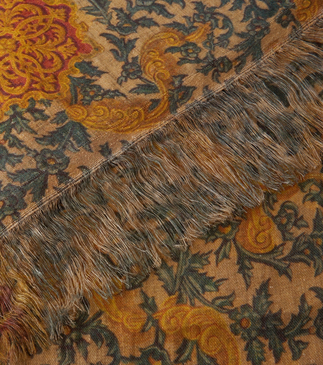 Apoteosi fringed linen jacquard tablecloth | The House of Lyria