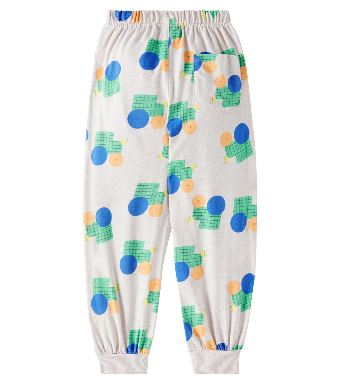 Printed cotton jersey sweatpants | Jellymallow