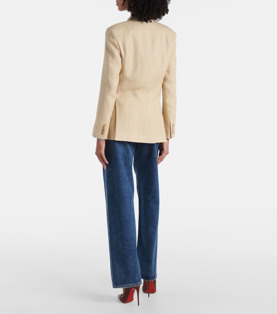 Blazer Vannesa aus einem Seidengemisch | Ralph Lauren Collection