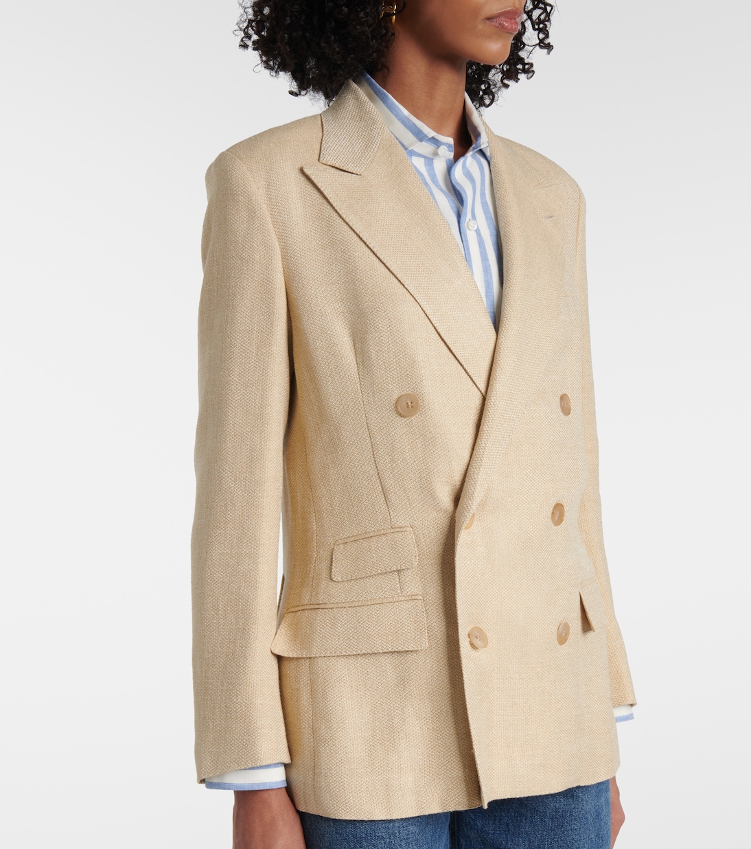 Blazer Vannesa aus einem Seidengemisch | Ralph Lauren Collection