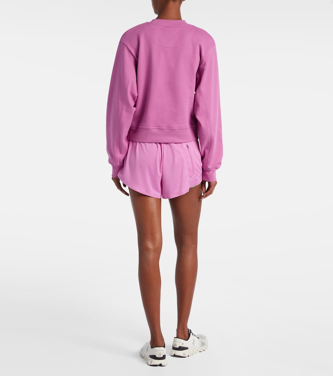 Logo Cotton Sweatshirt | Adidas by Stella McCartney