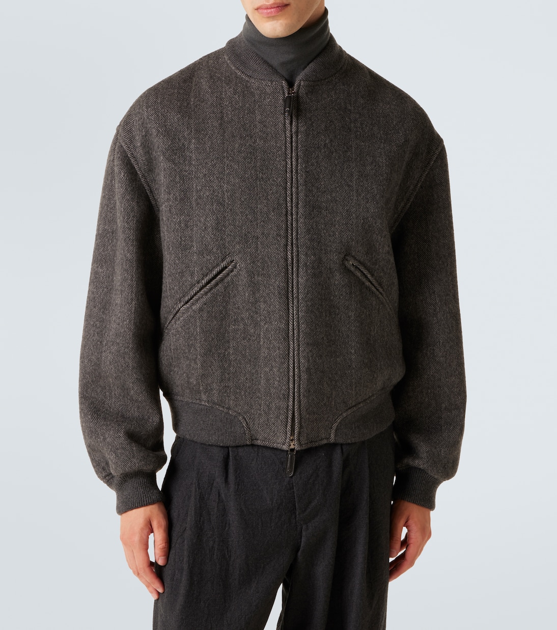 Cashmere bomber jacket | Giorgio Armani