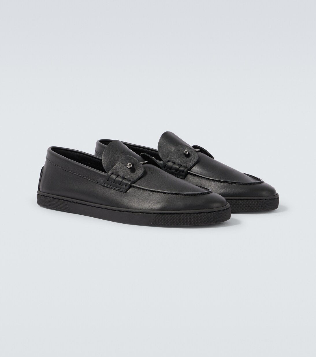 حذاء سليب أون من الجلد Chambeliboat | Christian Louboutin