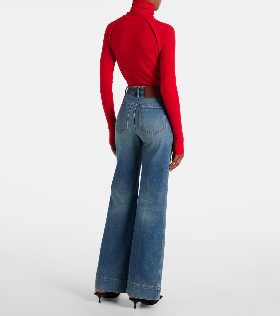 Alina wide-leg jeans | Victoria Beckham