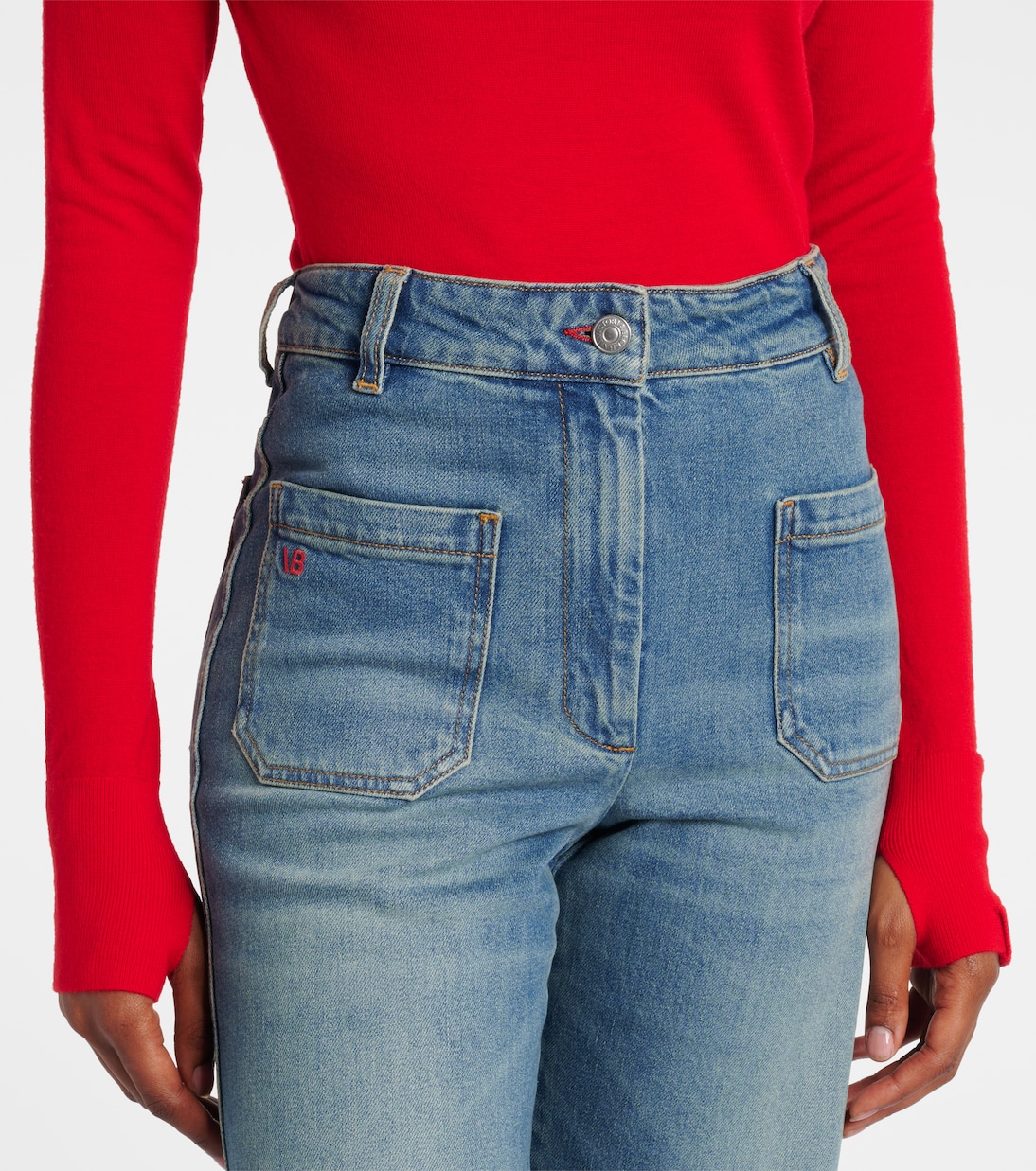 Alina wide-leg jeans | Victoria Beckham