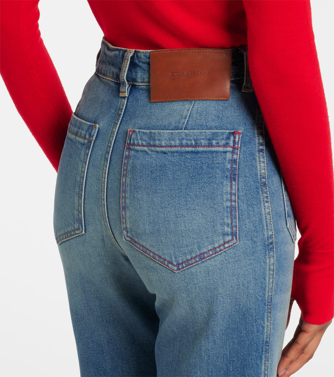 Alina wide-leg jeans | Victoria Beckham