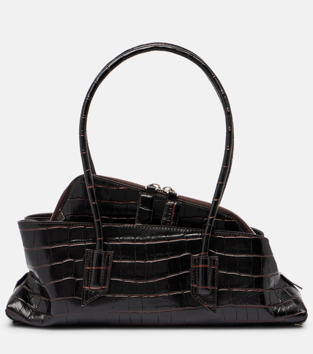 La Passeggiata Small leather tote bag | The Attico