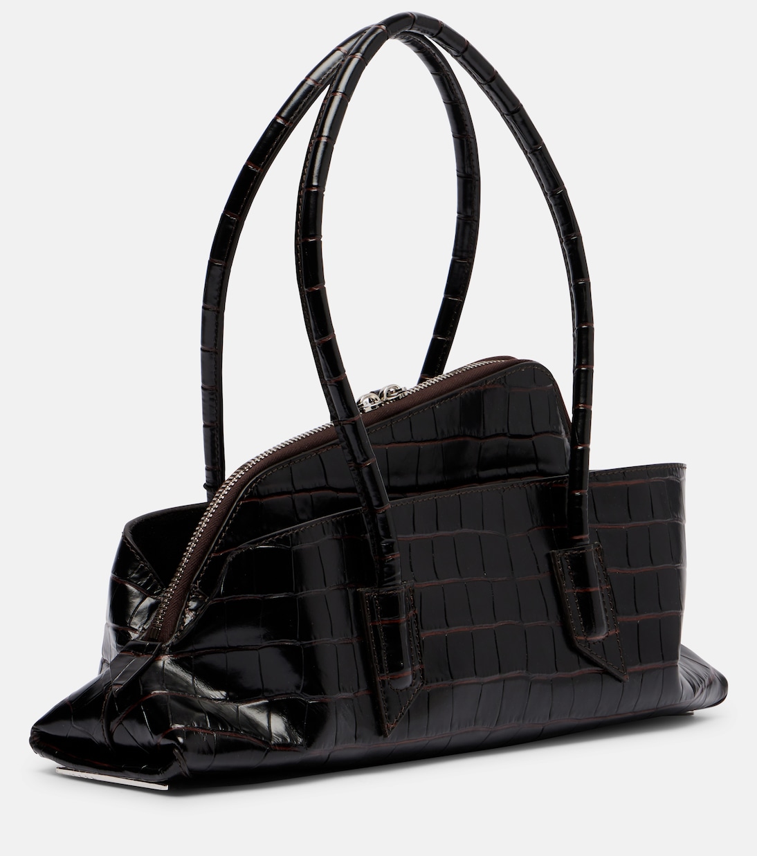 La Passeggiata Small leather tote bag | The Attico