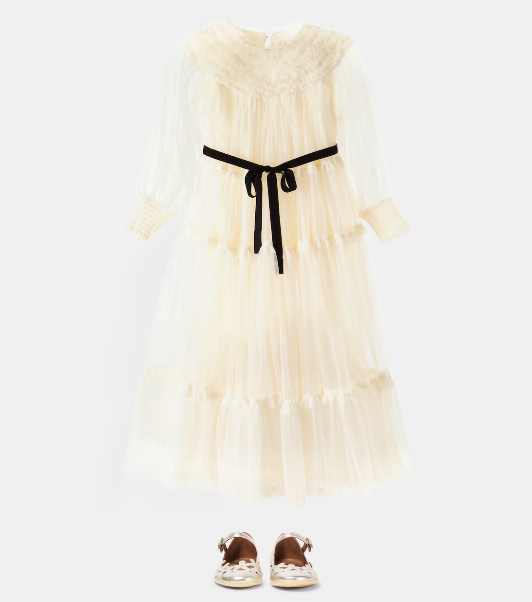 Domenica tiered tulle dress | C'era Una Volta