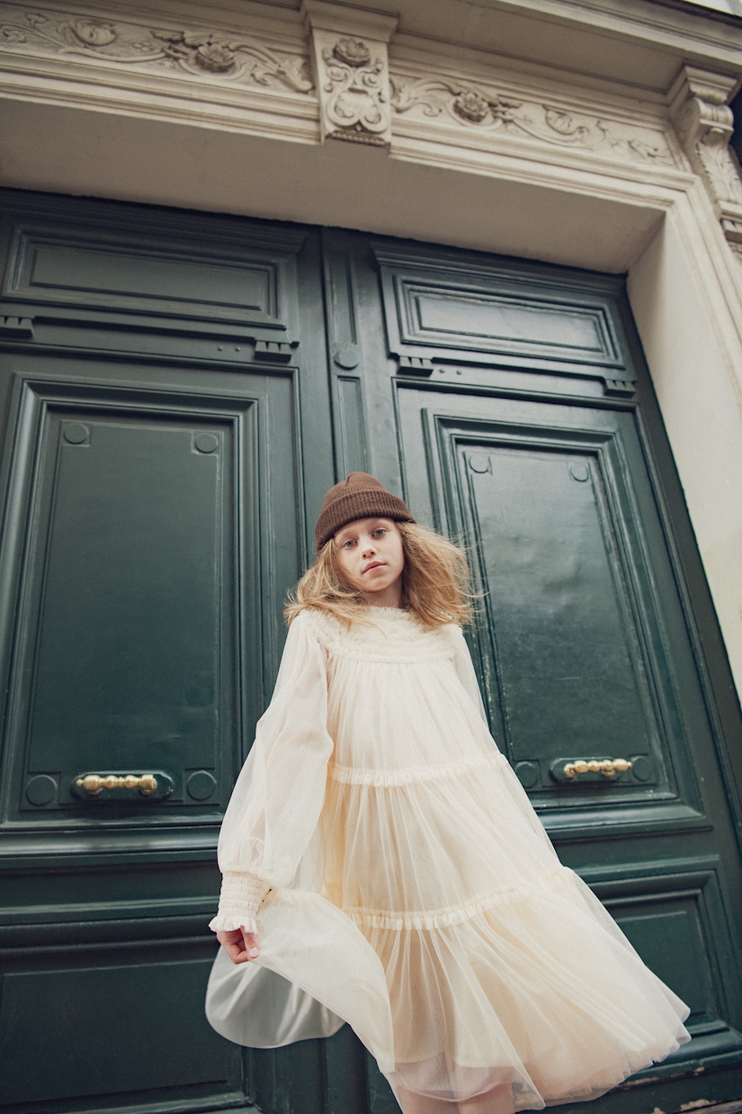 Domenica tiered tulle dress | C'era Una Volta