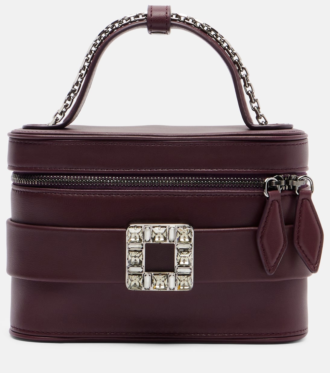 Verzierte Tote Bag Vanity aus Leder | Roger Vivier