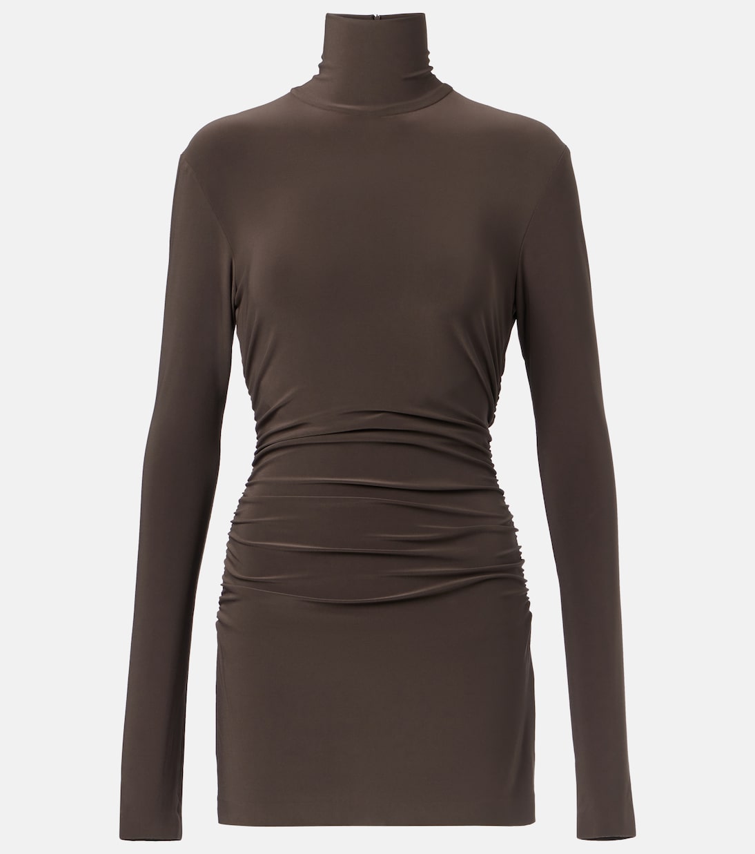 Pickleball mockneck minidress | Norma Kamali