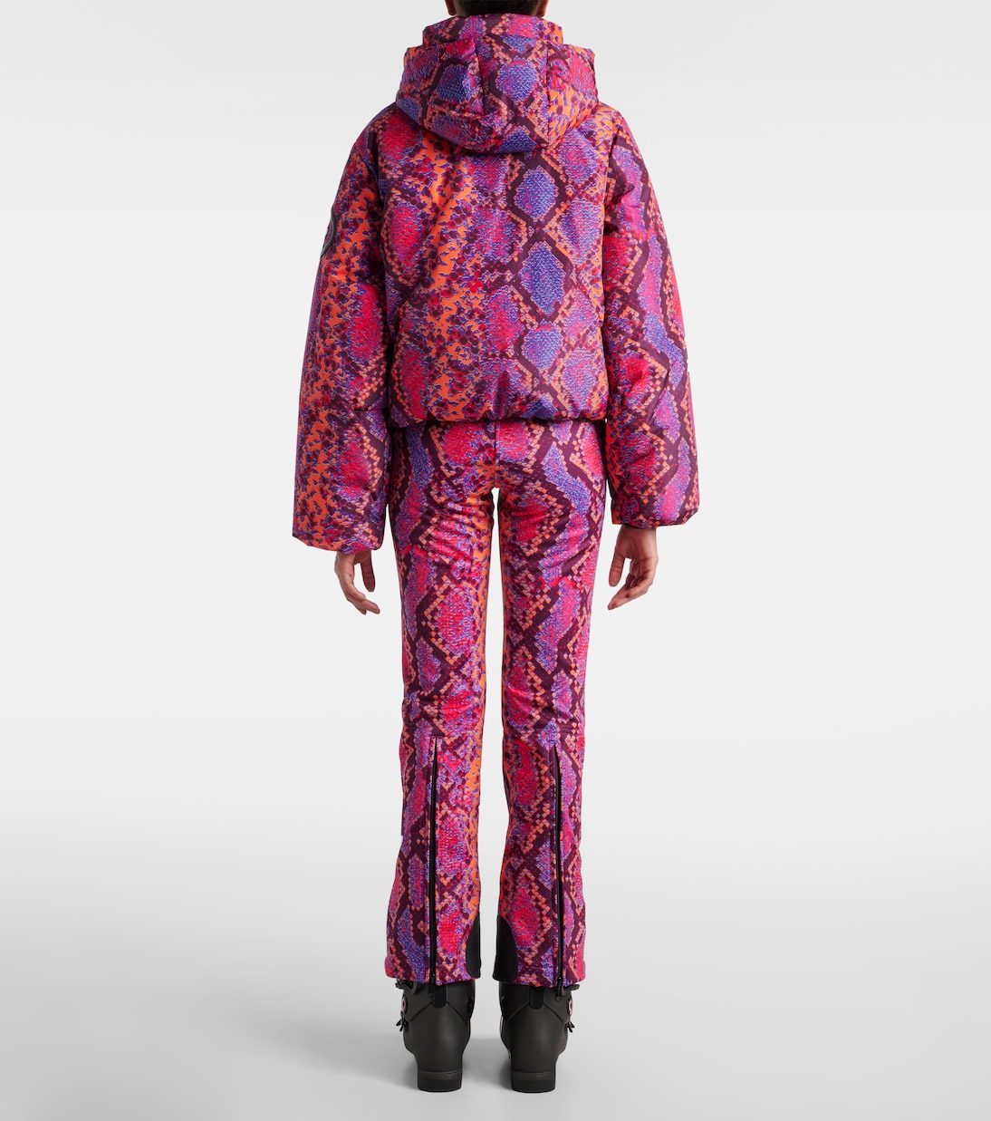 Lucinda animal-print down ski jacket | Goldbergh