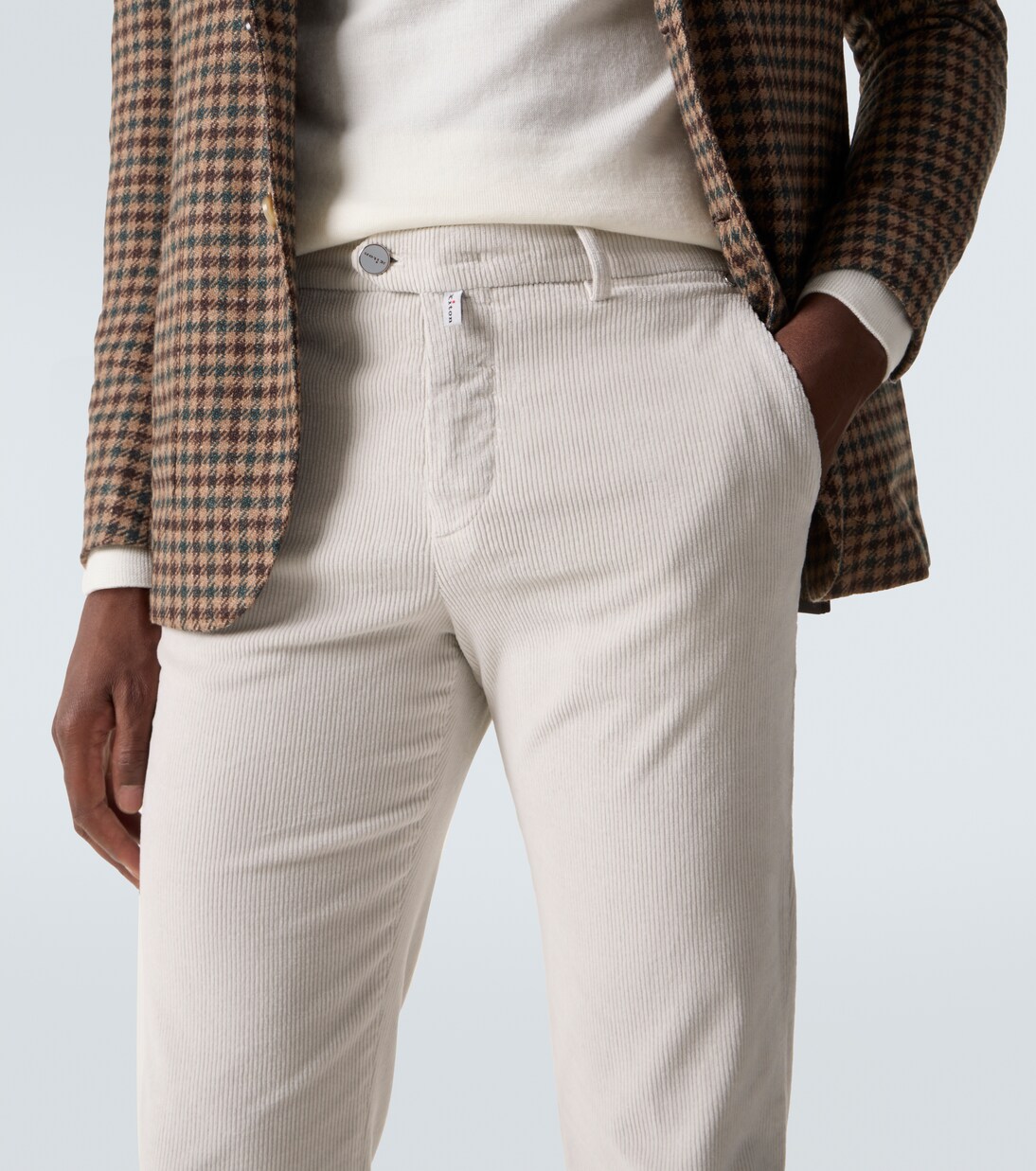 Cotton-blend corduroy pants | Kiton