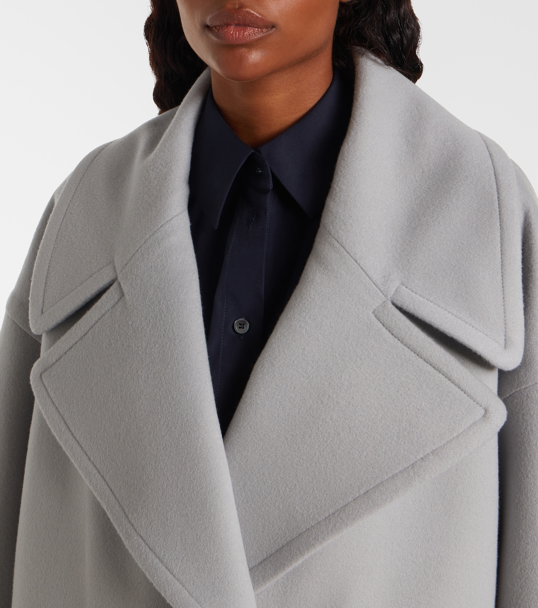 Cabanjacke Pebble aus Wolle | Loewe