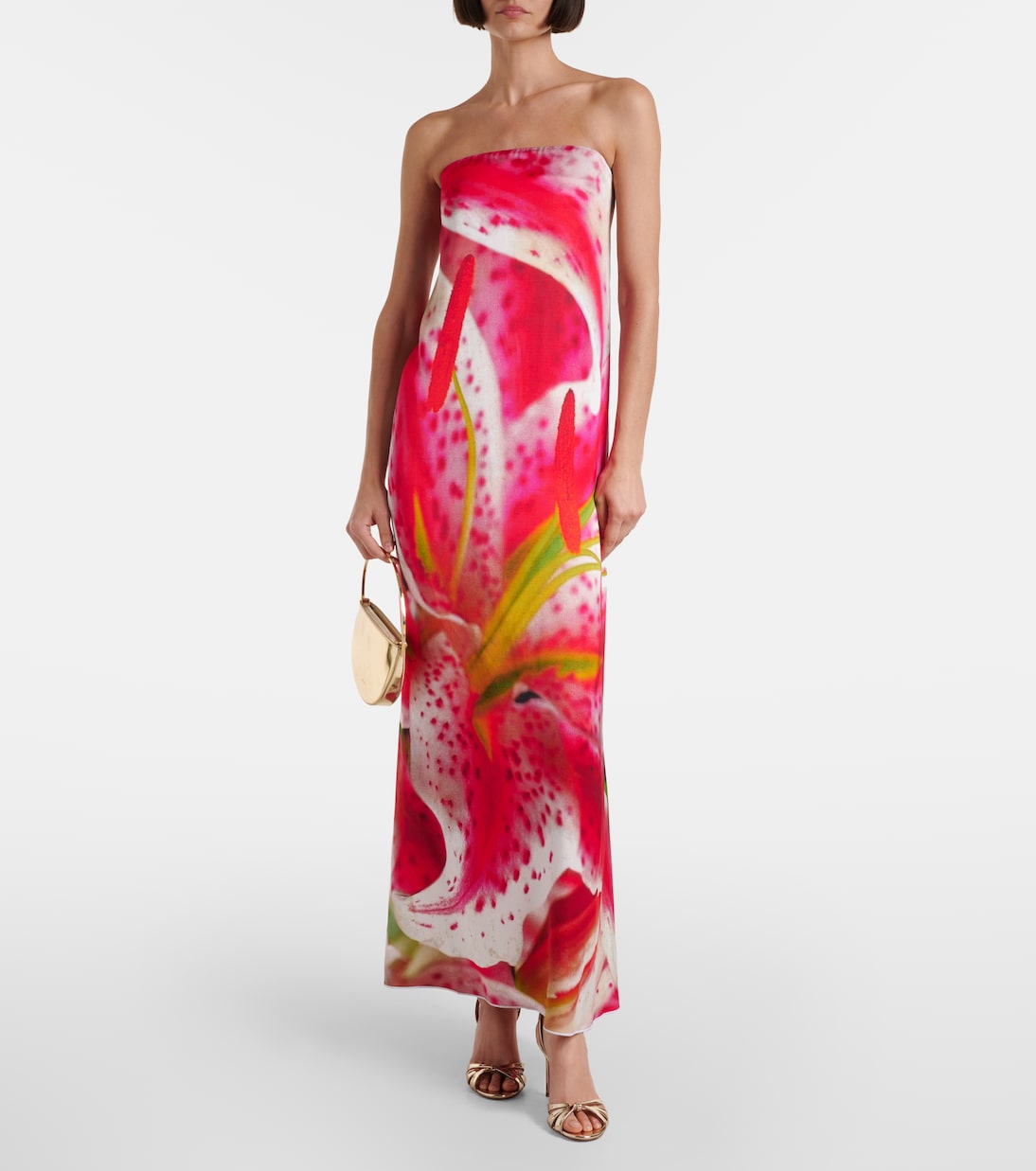 Vestido largo estampado | Tory Burch