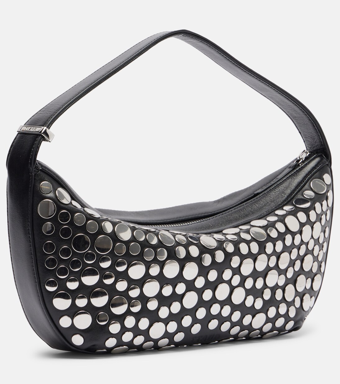 Demy Small studded leather shoulder bag | Staud