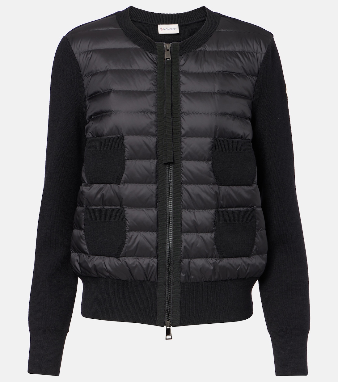 Cardigan con imbottitura in piuma | Moncler