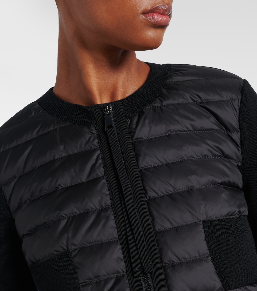 Cardigan con imbottitura in piuma | Moncler