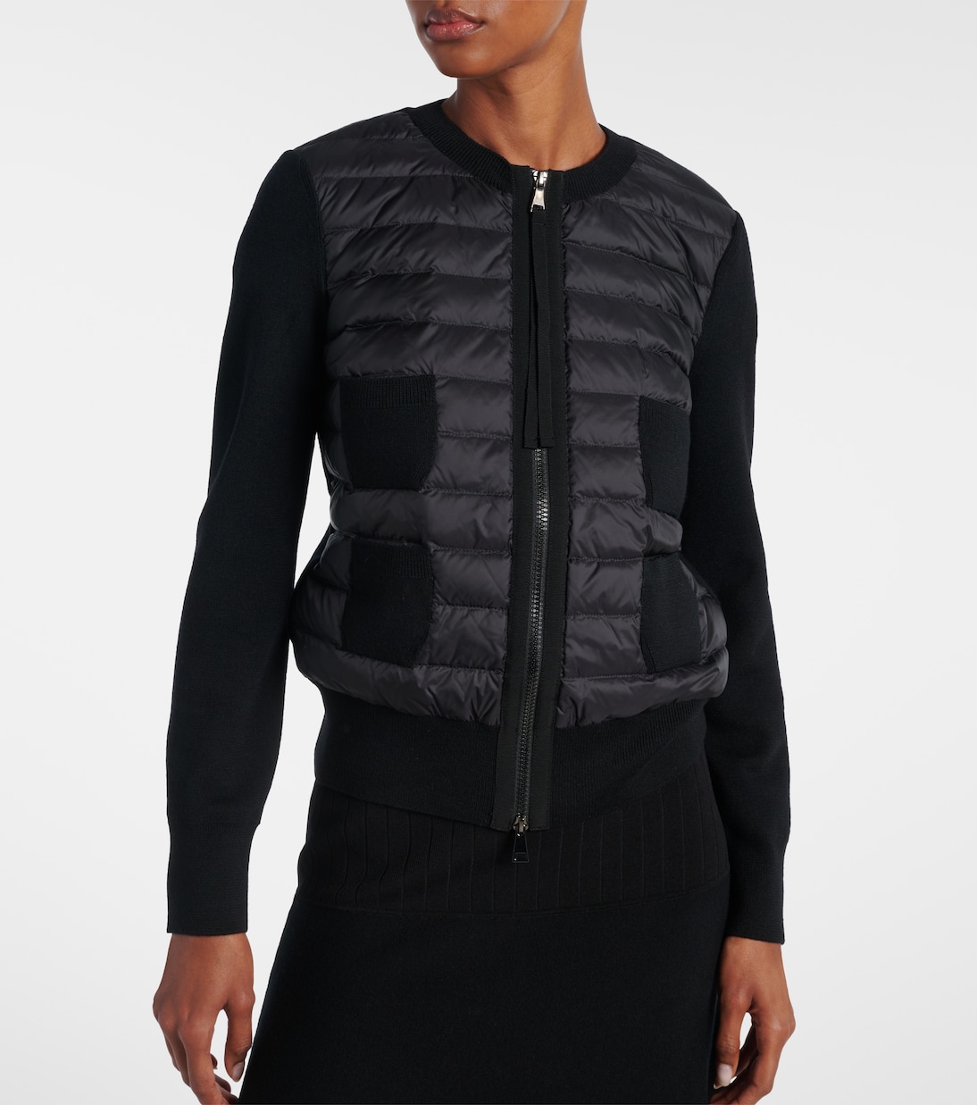 Cardigan con imbottitura in piuma | Moncler