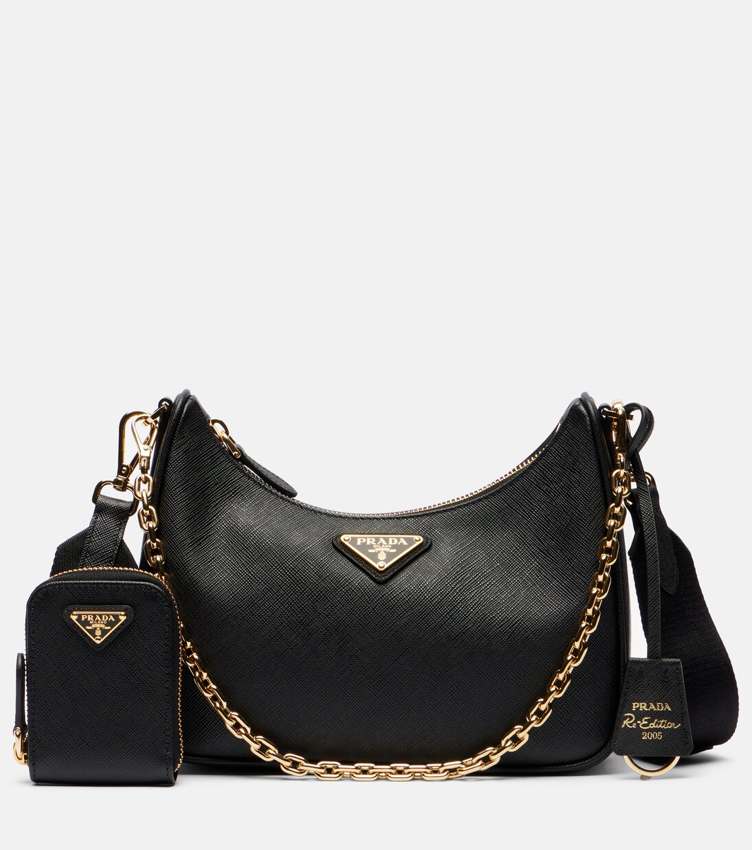 Re-Edition 2005 leather shoulder bag | Prada