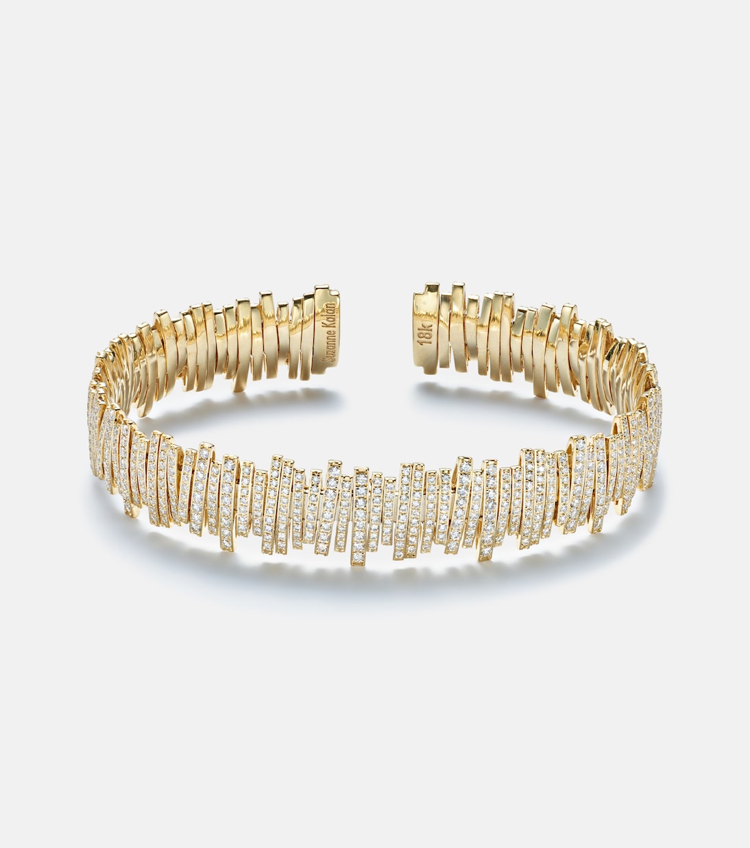 Bracelet Medium en or 18 ct et diamants | Suzanne Kalan