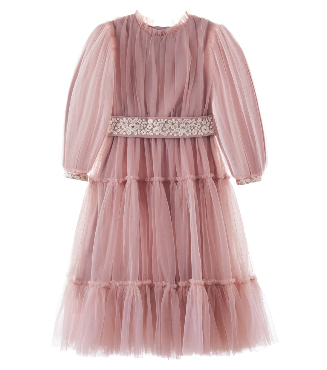 Milie embroidered tulle dress | C'era Una Volta
