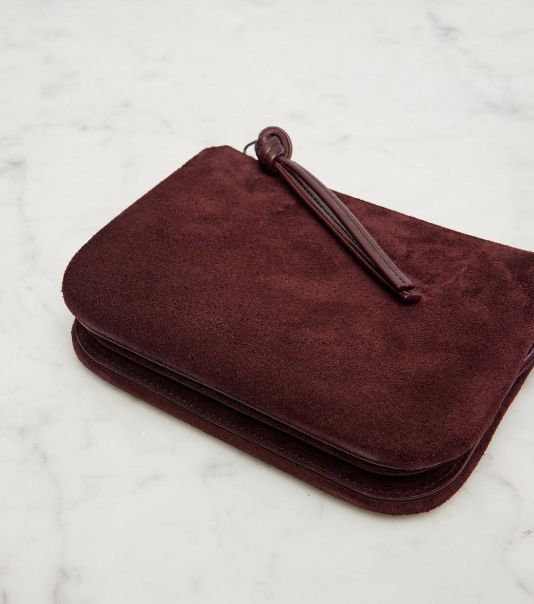 Triplex suede pouch | Phoebe Philo
