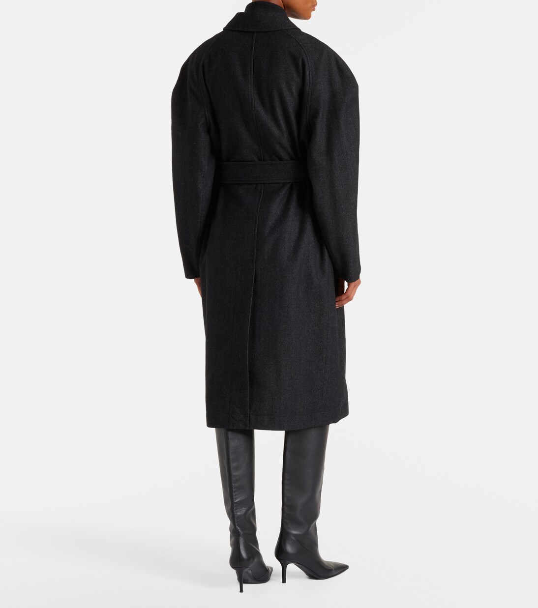 Manteau en laine et coton | Lemaire